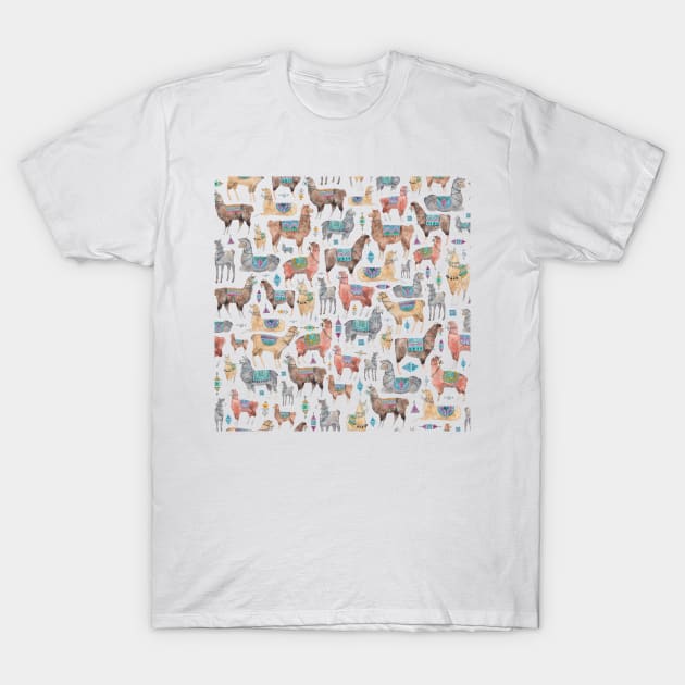 Llamas and Alpacas T-Shirt by Elena_ONeill